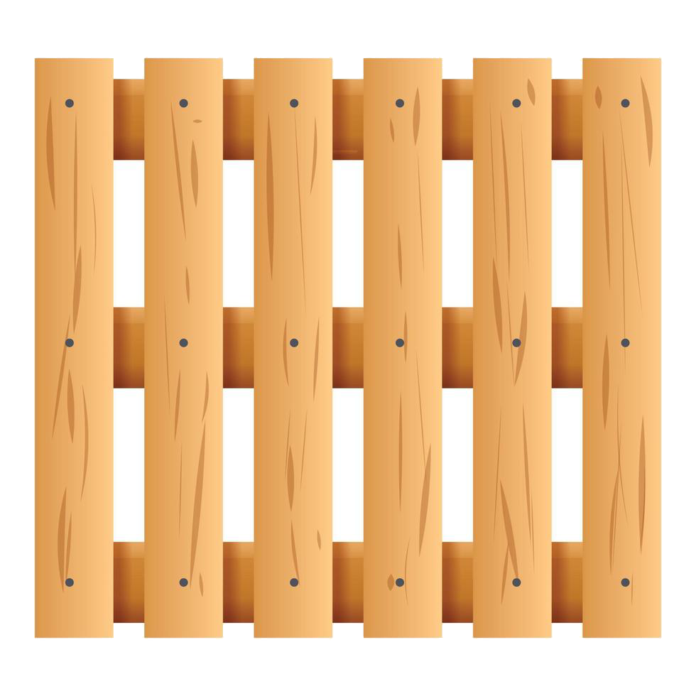 Heavy duty wooden pallet for industrial goods handling